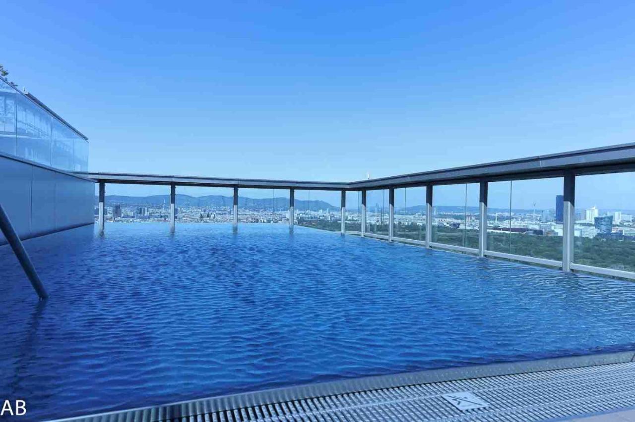 Superior Apartment & Rooftop Pool فيينا المظهر الخارجي الصورة