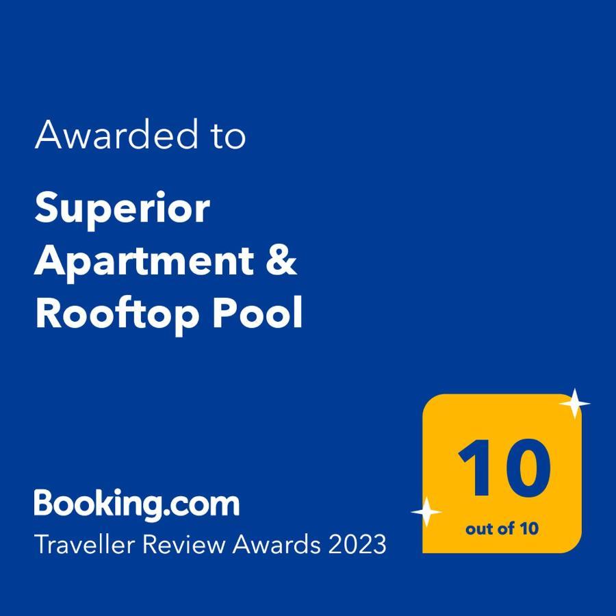 Superior Apartment & Rooftop Pool فيينا المظهر الخارجي الصورة